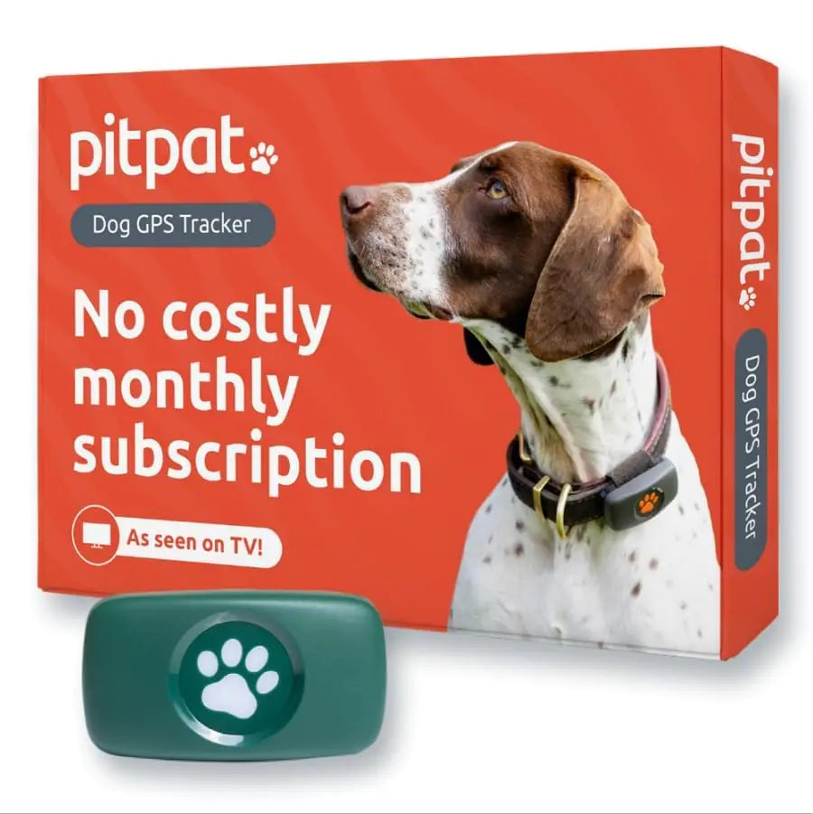 PitPat Unlimited GPS Dog Tracker - No Subscription - Waterproof & Fits All Collars