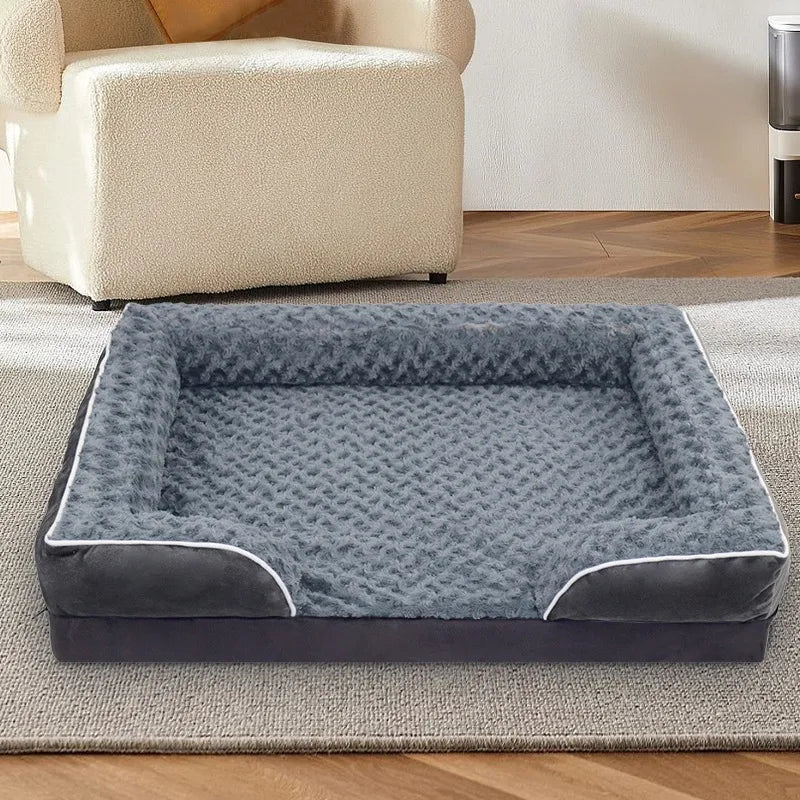 Waterproof Soft Plush Therapeutic Dog Bed