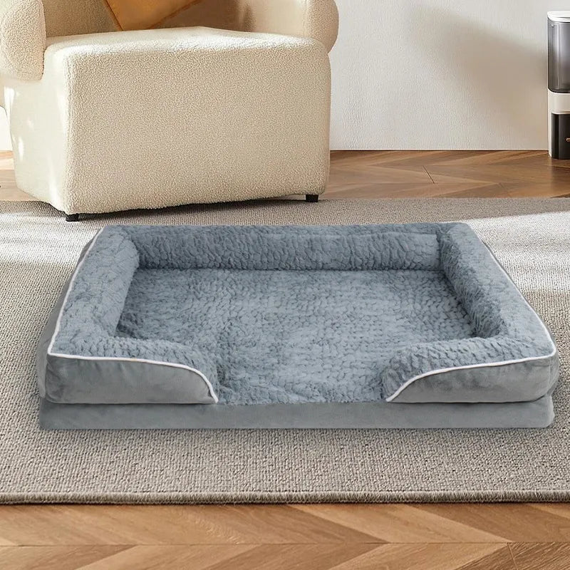 Waterproof Soft Plush Therapeutic Dog Bed